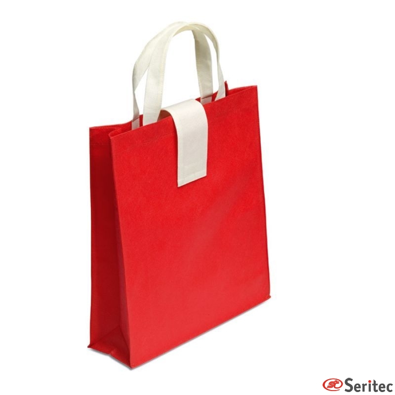 Bolsa de compra plegable publicitaria